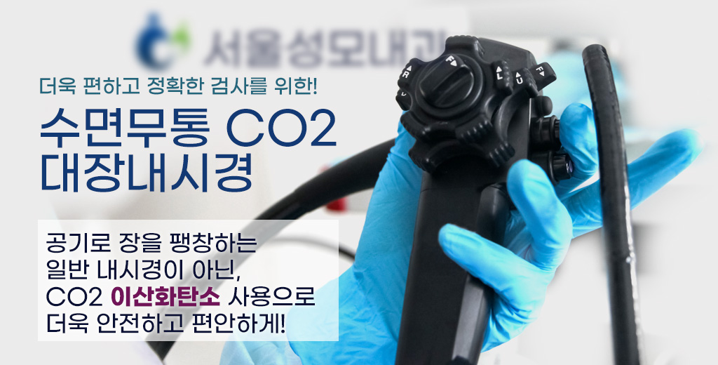 수면무통CO2 대장내시경